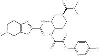 N-(5-氯-2-吡啶基)-N'-[(1S,2R,4S)-4-[(二甲基氨基)甲?；鵠-2-[[(4,5,6,7-四氫-5-甲基噻唑并[5,4-c]吡啶-2-基)甲酰]氨基]環(huán)己基]乙二酰胺